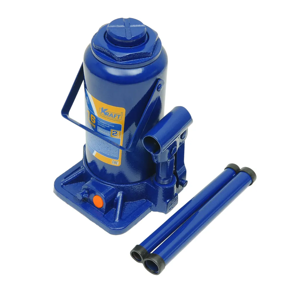 Домкрат бутылочный 16 т. KRAFT KT 800020 KRAFT KT 800020