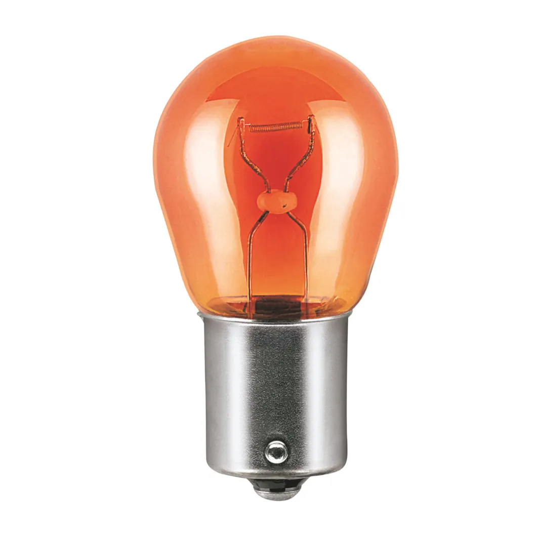 Лампа 24V PY21W 21W BAU15s WOLFRAM 1 шт. картон 34797