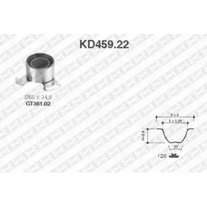 Комплект ремня ГРМ SNR KD45922