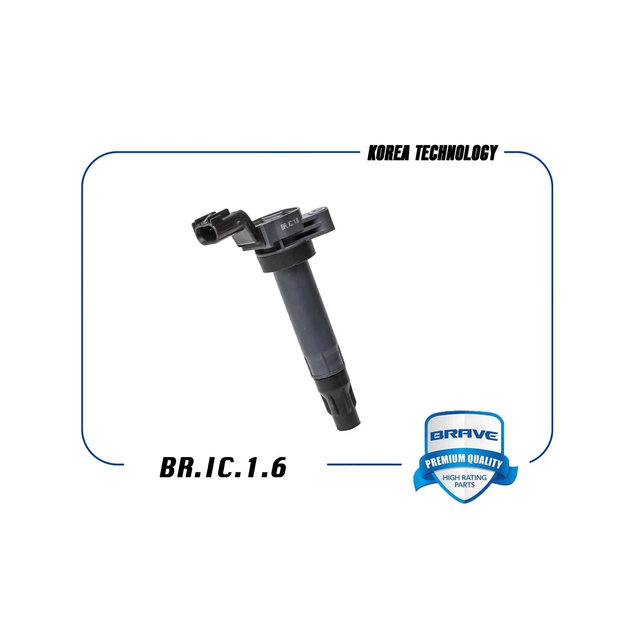 Катушка зажигания Chevrolet Aveo,Chevrolet Spark1.0/1.2,Gentra,Ravon BRAVE BR.IC.1.6