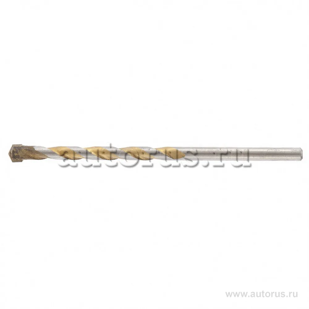 Сверло по бетону, улучшенное пылеудаление, 6x100 мм, цилиндрический хвостовик СИБРТЕХ 708067