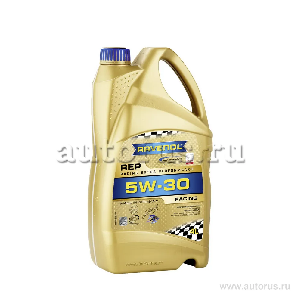 Моторное масло RAVENOL REP Racing Extra Performance SAE 5W-30 (4л) 1141088-004 (4014835852273)