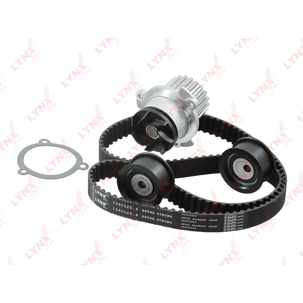 Комплект ремня ГРМ с водяным насосом (16V) LADA 2110 1500 16V 95>10 / 2111 1.5 16V 98>05 / 21 LYNXauto PW-1314