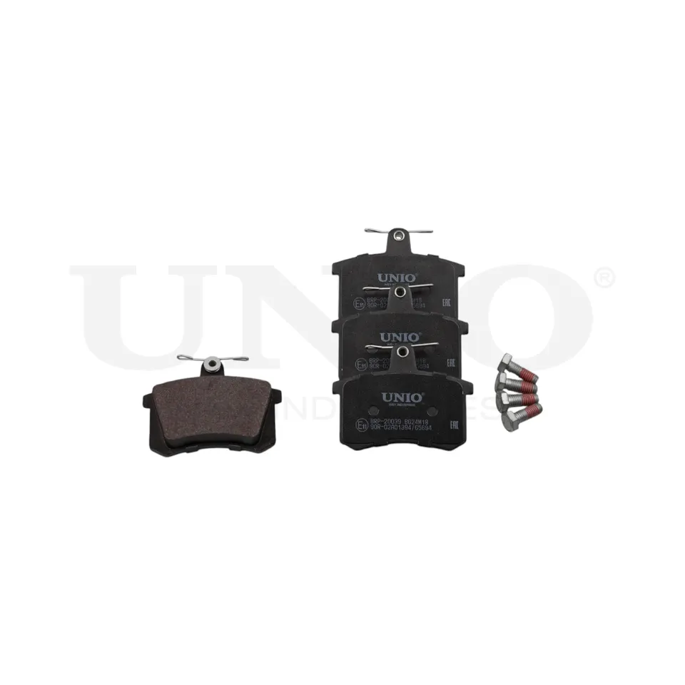 Колодки тормозные дисковые задние UNIO BRP-20039