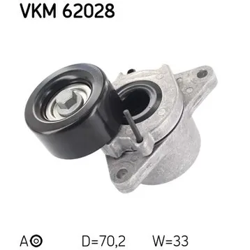 Ролик-Натяжитель приводного ремня SKF VKM 62028