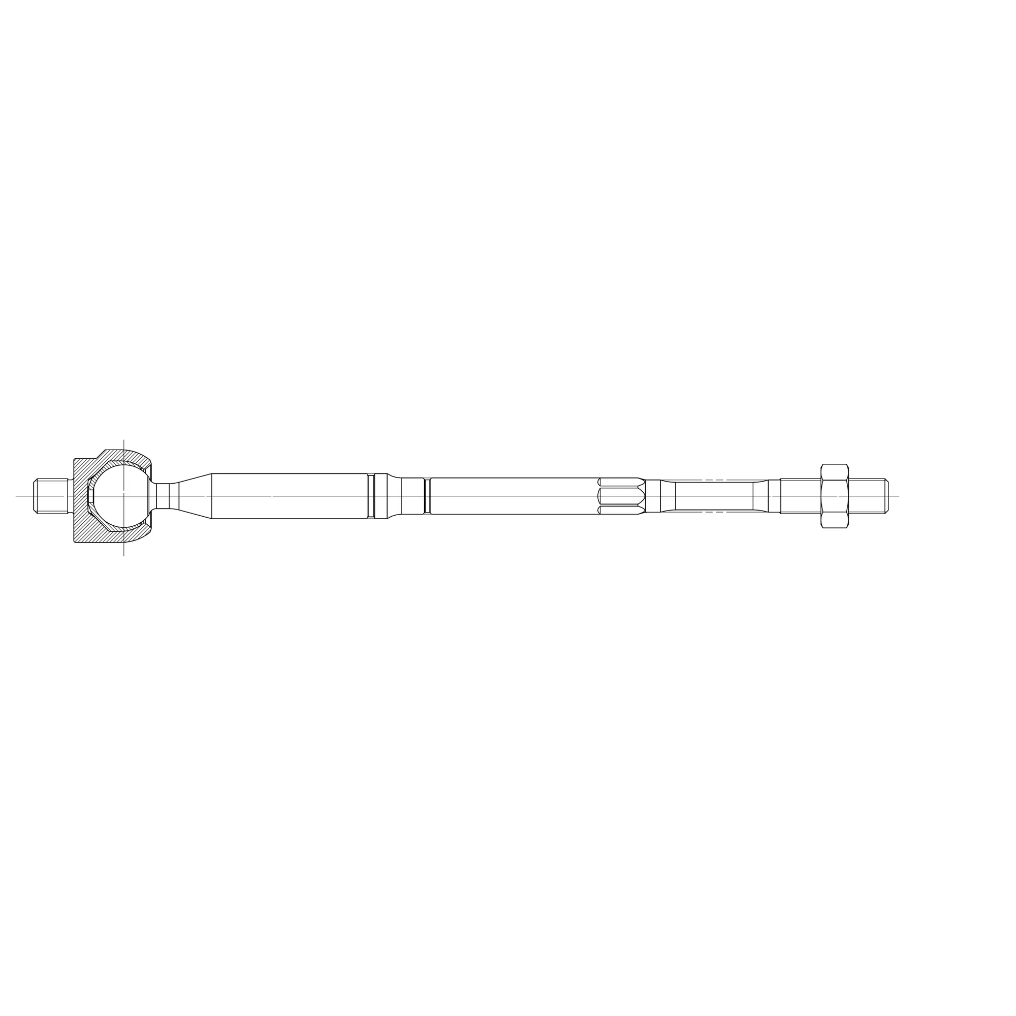 Тяга рулевая CTR CR1000