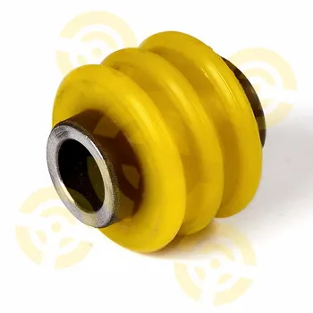 Втулка полиуретановая амортизатора, передней подвески нижняя (ребристая) Точка Опоры 103056