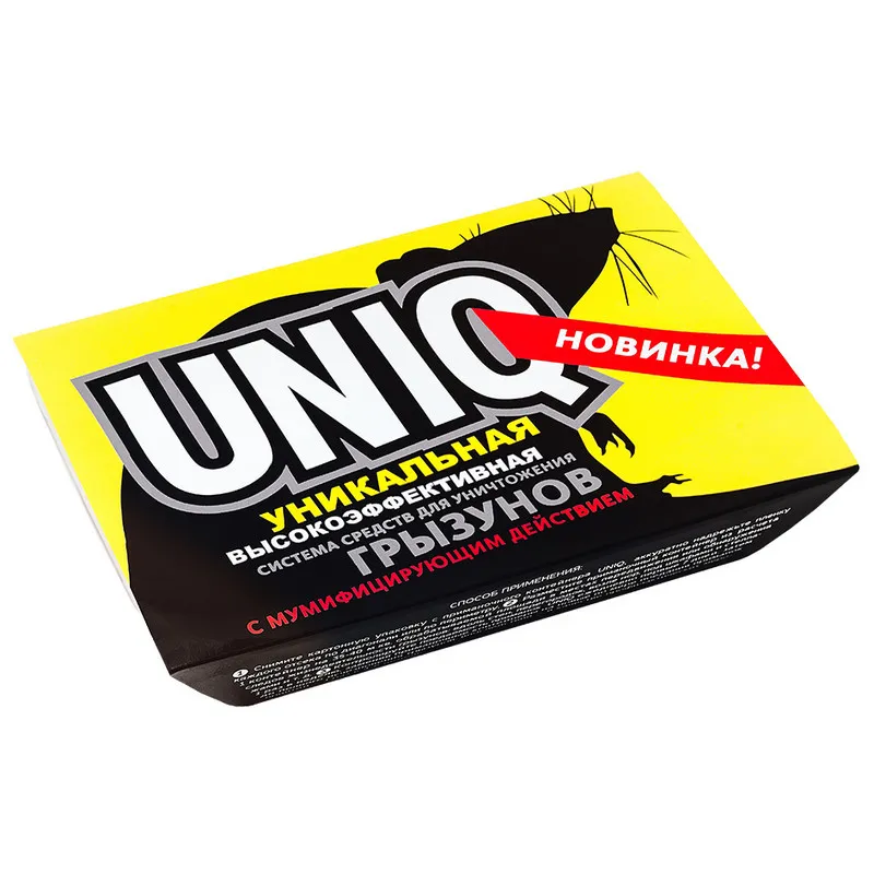 Средство от грызунов UNIQ гель 150г+гранулы 100г UN250 797560