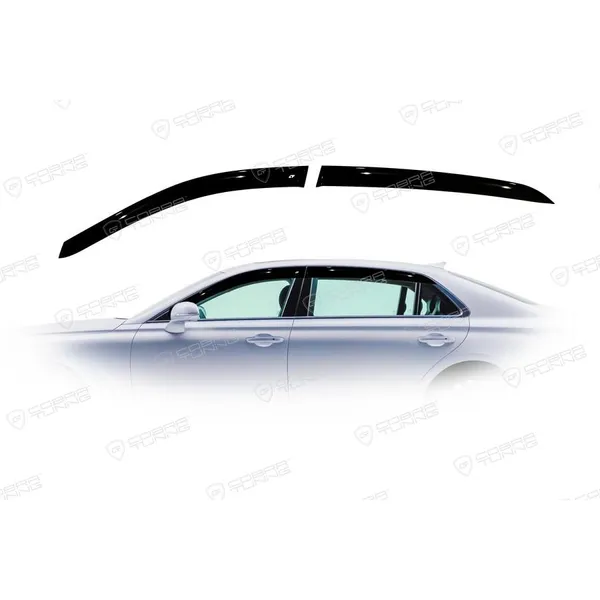 Дефлектора на окна Hyundai Genesis Sd (G90) 2016EuroStandard деф.окон Cobra Tuning HE25416