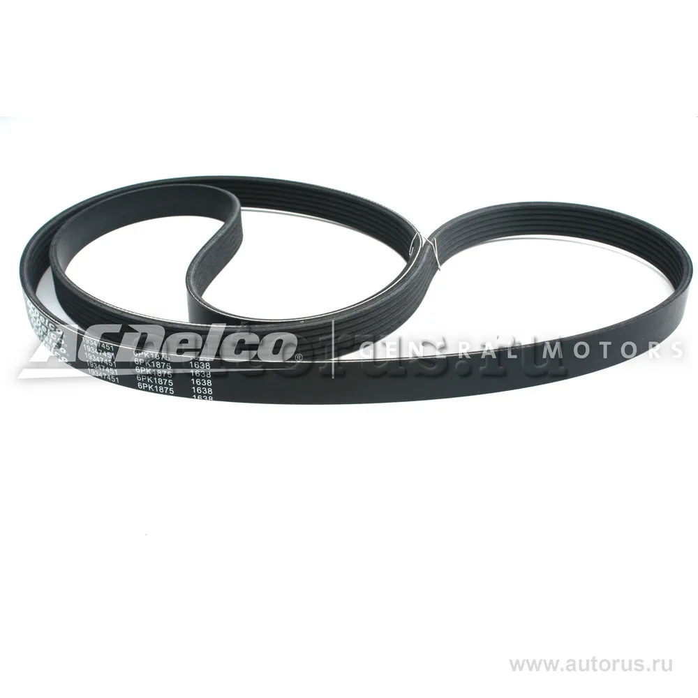 Ремень поликлиновый 6PK1875 ACDelco 19347451