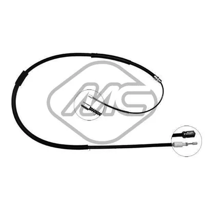 Трос ручника CIT ZX BREAK ALL CH.7331/7245 (DRUM BRAKE) SX-LH Metalcaucho 80351