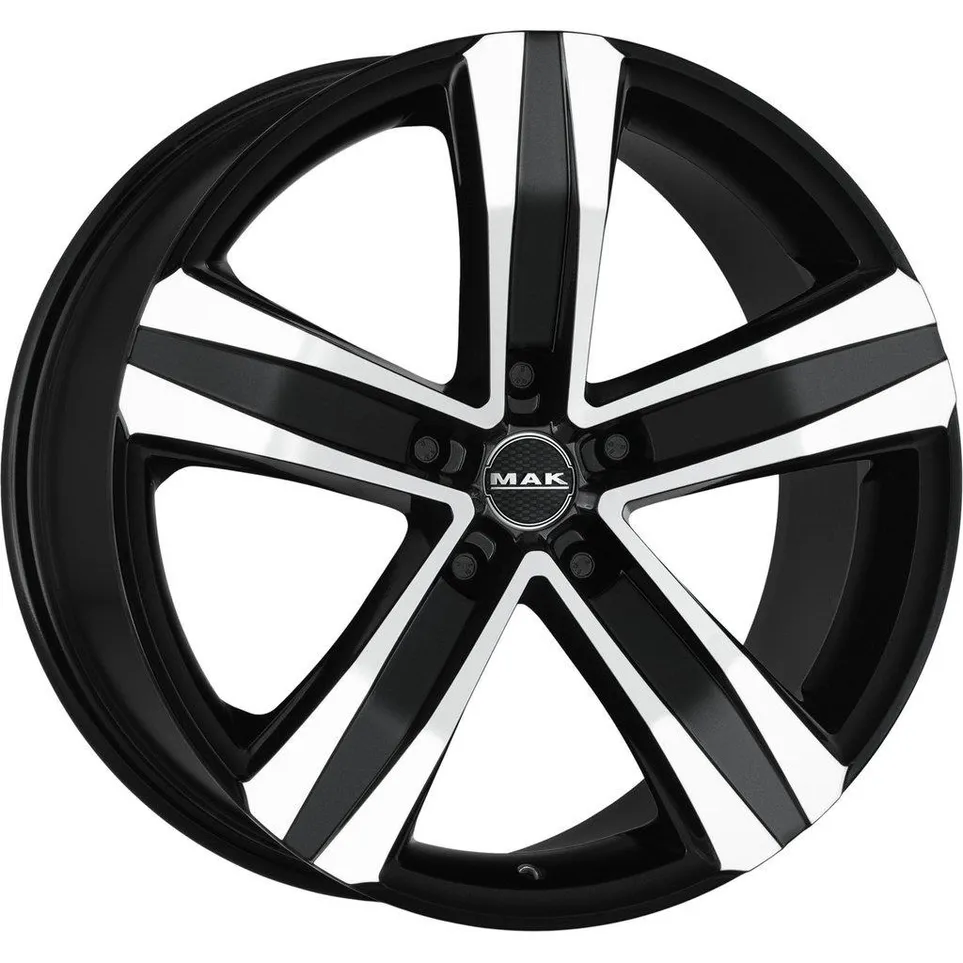 Диск литой R16 6.5J 5x160/65.1 ET60 MAK Stone 5 3 Black Mirror F65605T3BM60TG