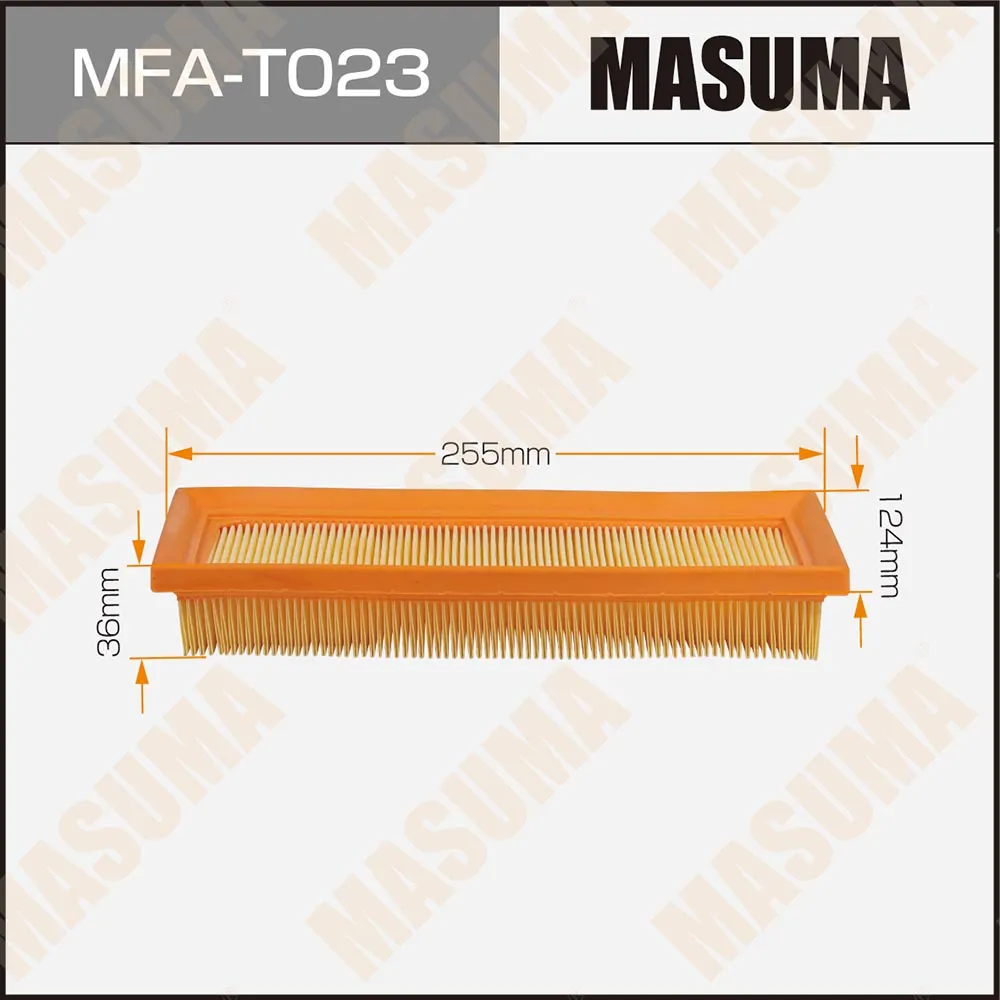 Воздушный фильтр A-1034 MASUMA MIRAGE / A03A (1/50) MASUMA MFAT023