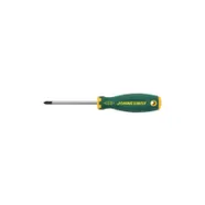 Отвертка ANTI-SLIP GRIP Pozidriv PZ2 6x100x219 мм . JONNESWAY D71Z2100