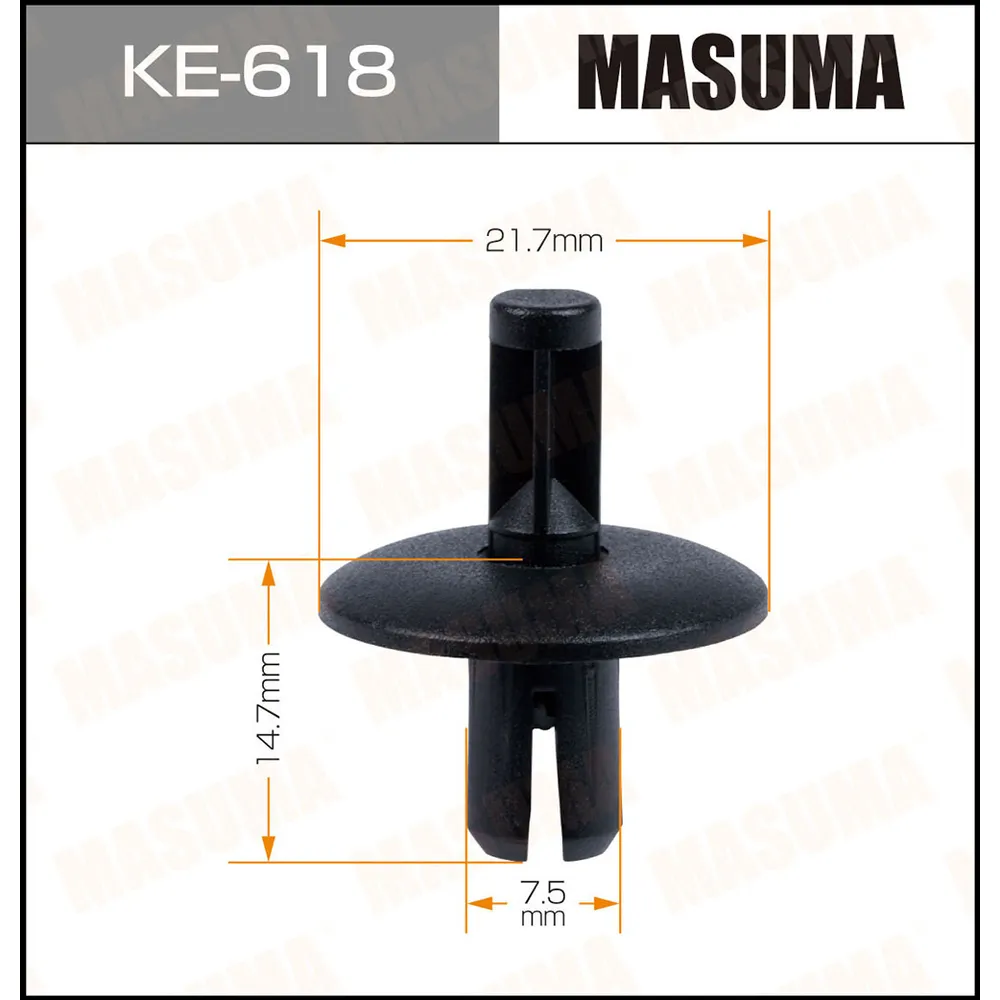 Клипса AUDI A6 -18 MASUMA KE618