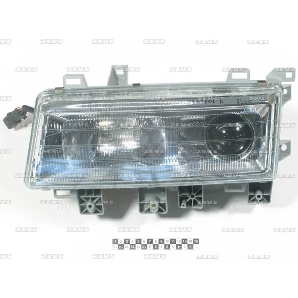 Фара левая ZEVS 03-7301 L