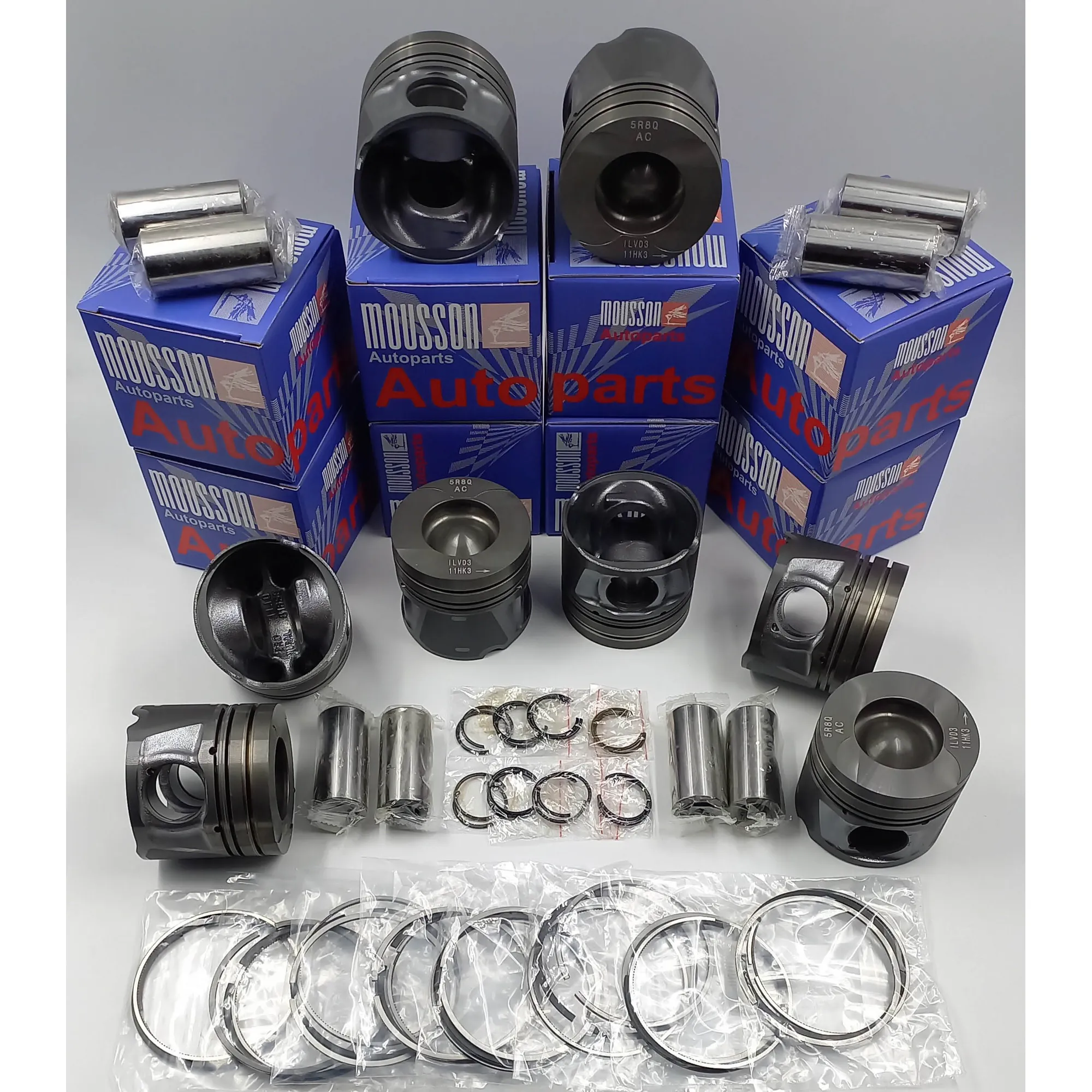 Поршень кольца комплект Range Rover 368DT на 1 цилиндр MOUSSON SPR368DTSTD