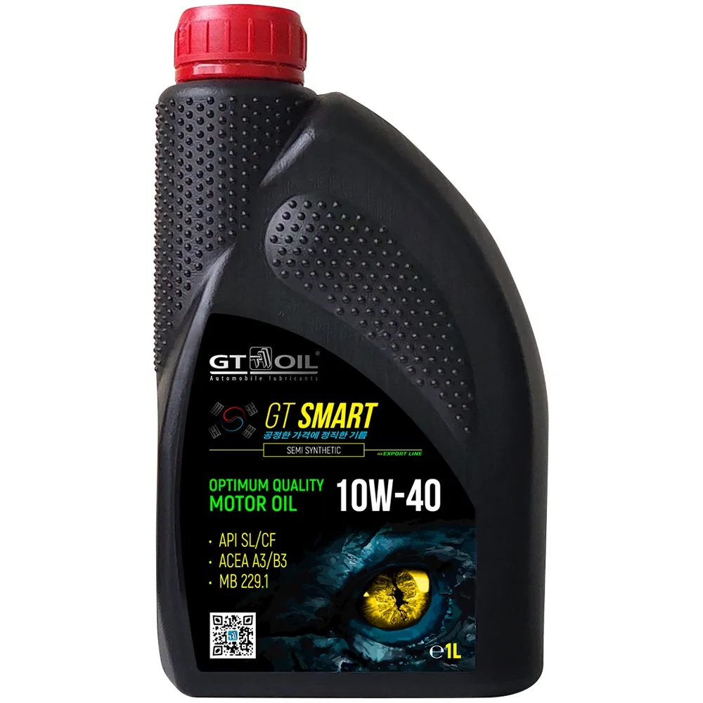 Масло моторное GT OIL Smart 10W-40 полусинтетическое 1 л 8809059408865