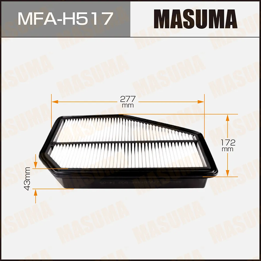 Фильтр воздушный Honda Civic MASUMA MFA-H517