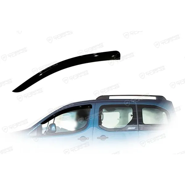 Дефлектора на окна Citroen Berlingo II 3d 2009/Peugeot Partner II 3d 2009EuroStandard деф.окон Cobra Tuning CE41209