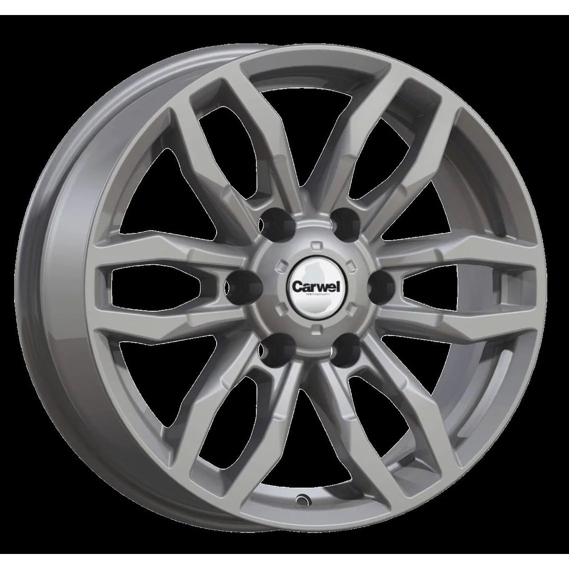 Диск литой R17 7.5J 6x139.7/100.1 ET33 Carwel Немо 228 SB 00107153