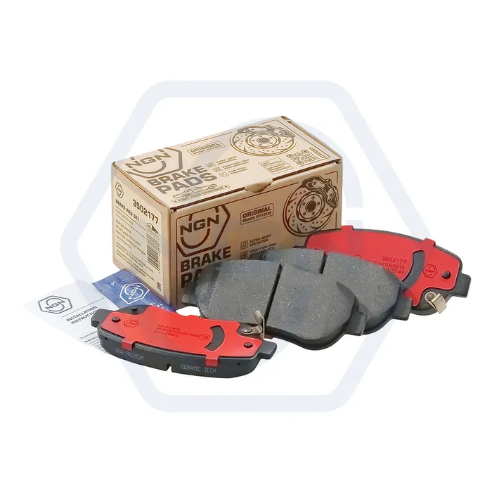 Колодки тормозные керамические, передние NISSAN Juke 10-19 / Tiida (C11/C12) 07> Teana(J32/ NGN 3502177