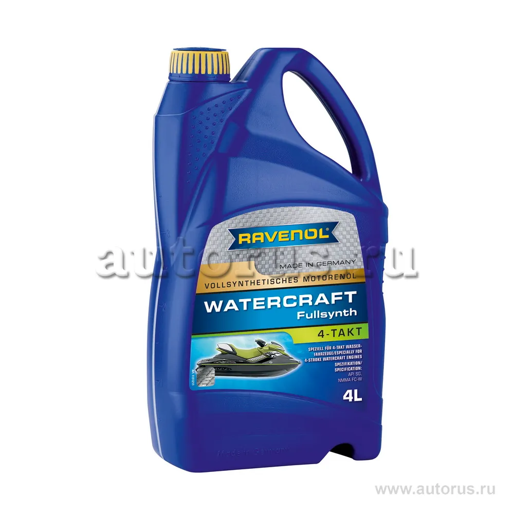 Моторное масло для 4-Такт RAVENOL Watercraft 4-Takt (4л) new 1151211-004 (4014835727892)