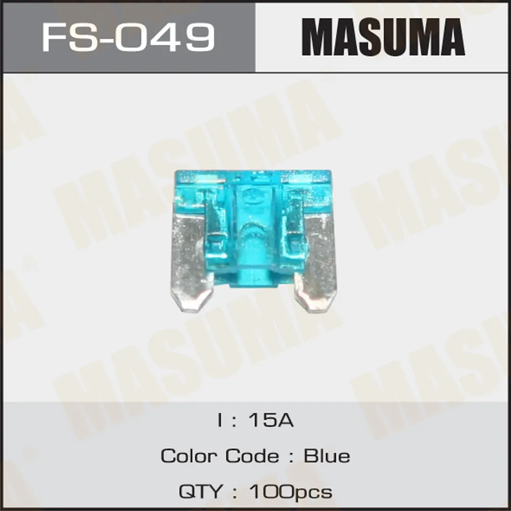 Автомобильный предохранитель 15 А MASUMA FS-049