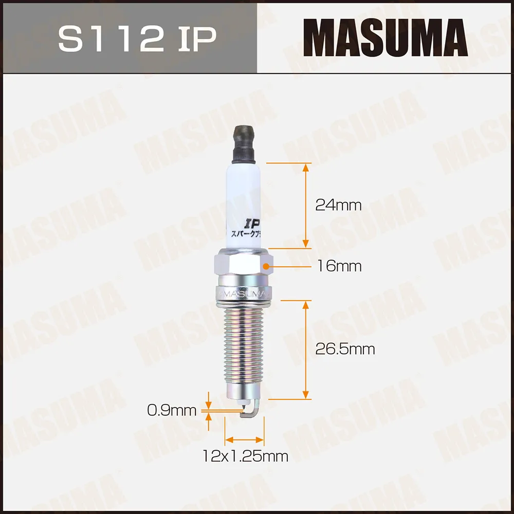 Свеча зажигания MASUMA S112IP