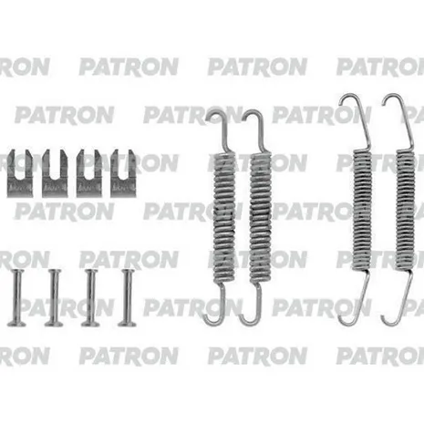 Комплект монтажный тормозных колодок барабанных FIAT: 127 71-86, 127 PANORAMA 77-86, 14 PATRON PSRK0157