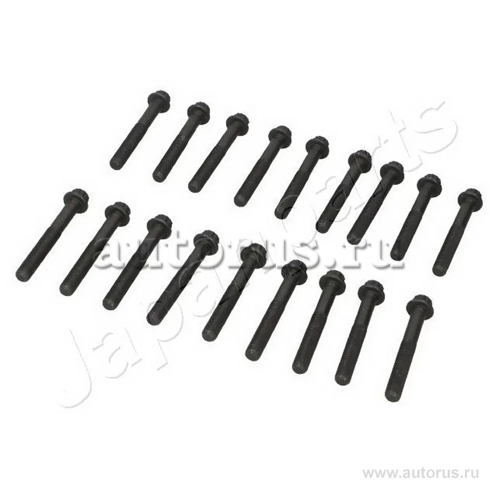 Комплект болтов ГБЦ MITSUBISHI L 200 (K7T, K6T),MITSUBISHI L 200 (KBT, KAT) JAPANPARTS BL504