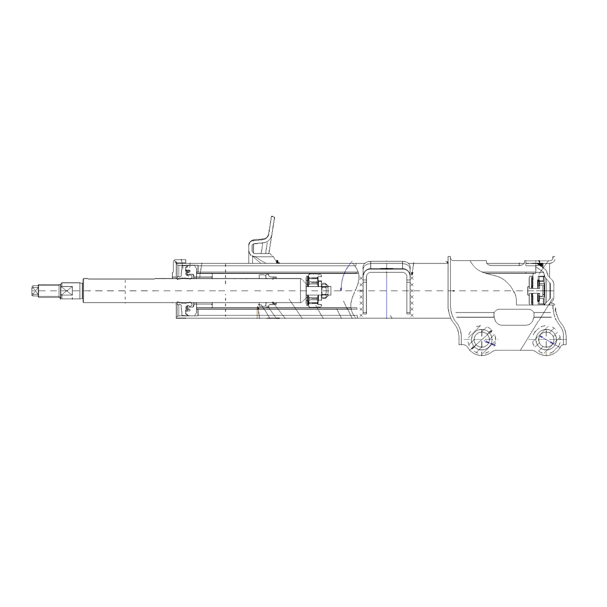 Стойка гм. (CYKK-511-G) CTR GY1500G