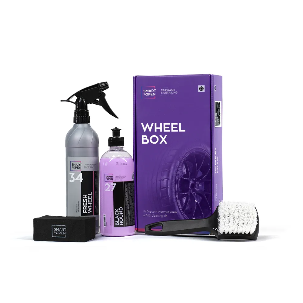 Набор для очистки колес "Wheel box" 1 шт SMART OPEN 15WB