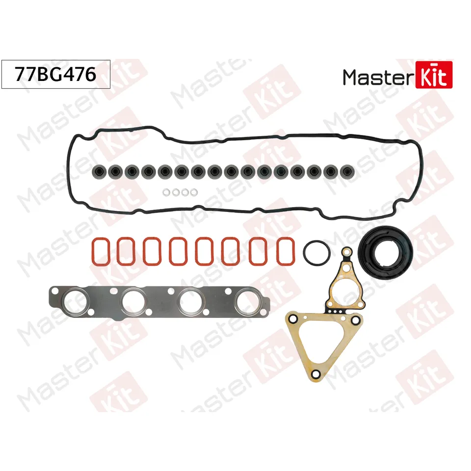 Комплект прокладок ГБЦ Ford TRANSIT (FA_ _) H9FB,H9FD MASTERKIT 77BG476