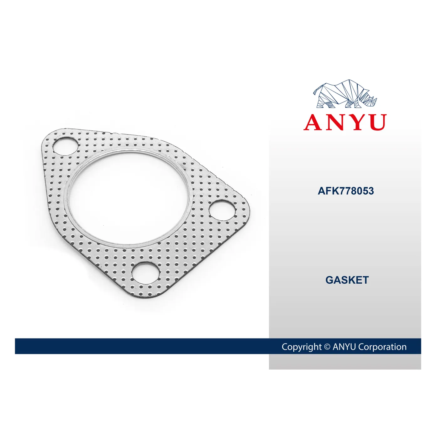 Прокладка выхлопной трубы для MITSUBISHI ANYU AFK778053