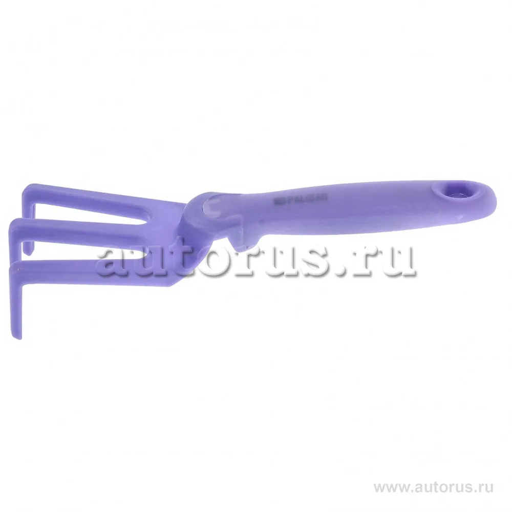 Рыхлитель 3-зубый, 75x250 мм, пластиковый, гелевая рукоятка, Nylon Soft Palisad 62029 PALISAD 62029