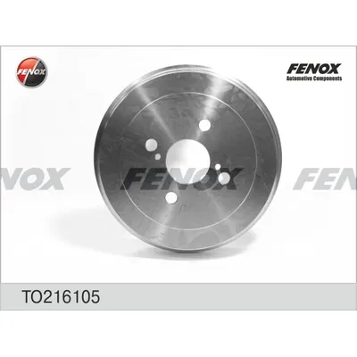Барабан тормозной TOYOTA YARIS 99-, YARIS VERSO 99- 200x41,8x4 FENOX TO216105