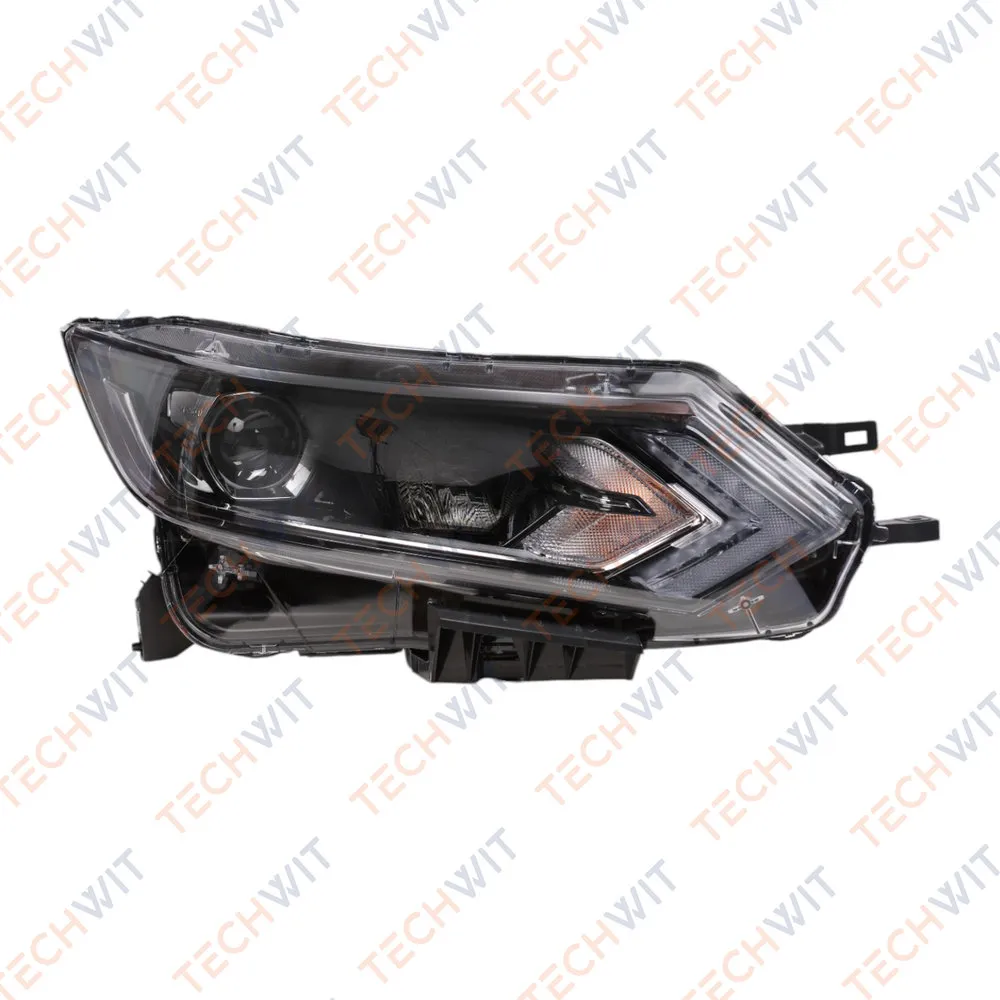 Фара передняя Прав. Nissan Qashqai 2014-2017 with daytime light TECHWIT HD001NSN006TW