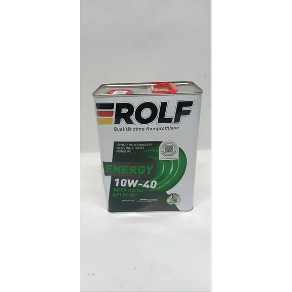 Масло моторное ROLF ENERGY 10W-40 полусинтетическое 4 л УЦЕНКА! 322227-N9