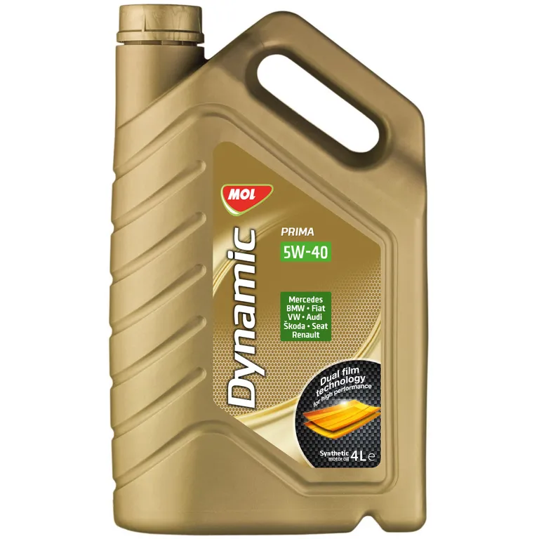 Масло моторное MOL Dynamic Prima 5W-40 синтетическое 4 л 13301138
