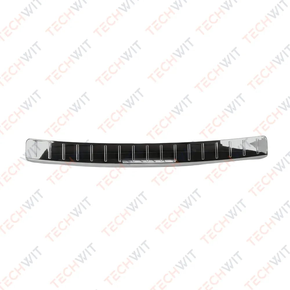 Накладка бампера заднего Центр. хром верхняя под крышку Mercedes M Class W164 2005-2008 TECHWIT BD004MRD081CR