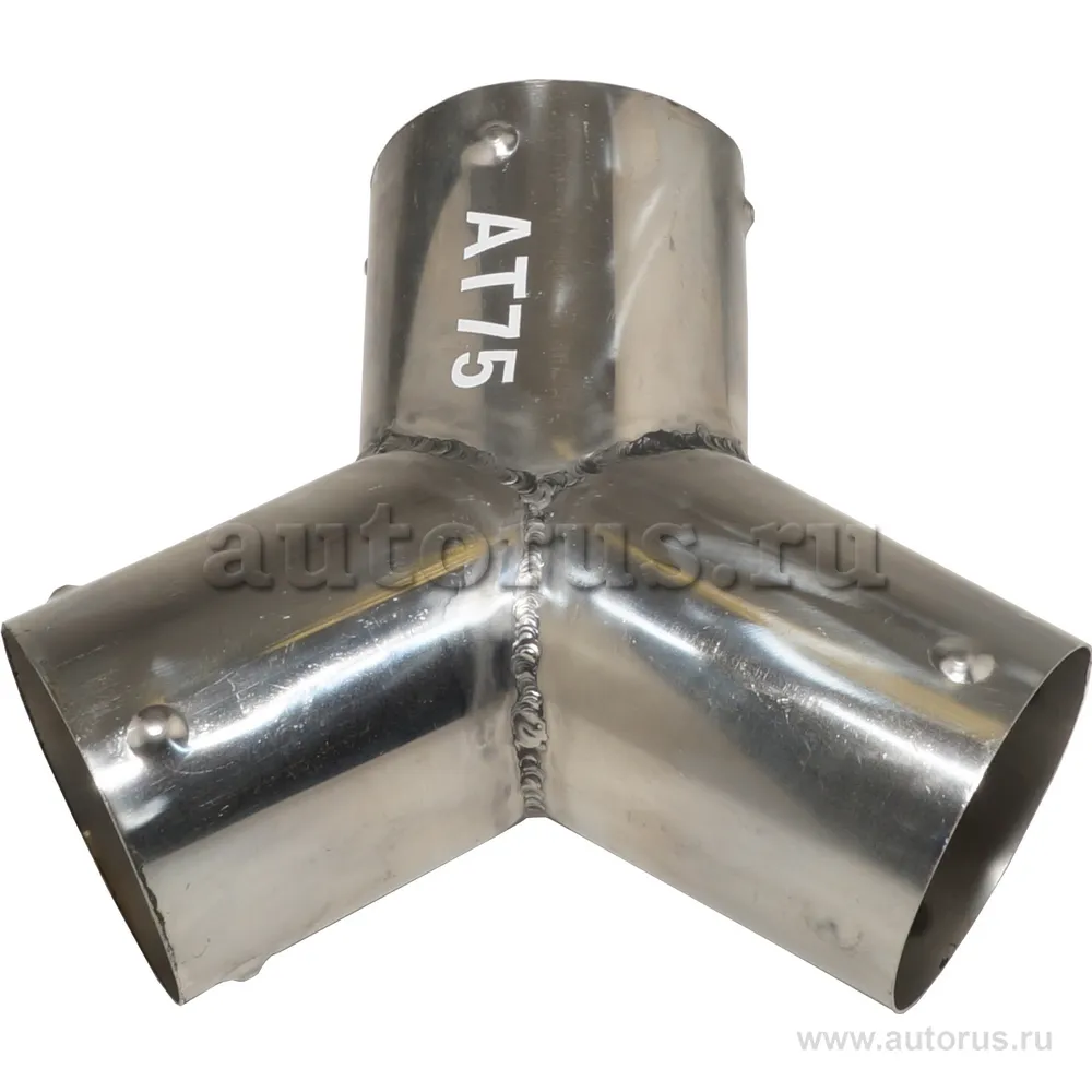 Переходник Y-Образный Металлический Для Шланга D-75 мм NORDBERG AT75