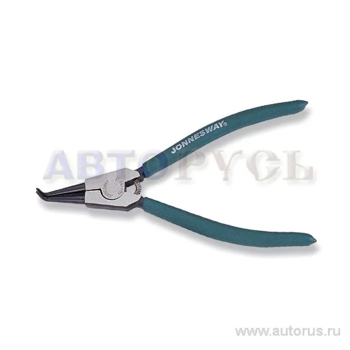 Щипцы для стопорных колец разжим загнутый 7 JONNESWAY AG010011