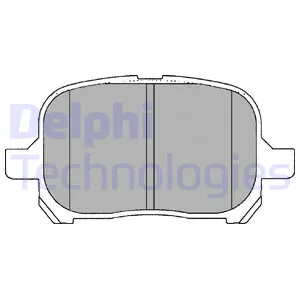 Колодки тормозные TOYOTA CAMRY/PREVIA 2.2-3.0 96-/LEXUS RX300 00-03 передние
