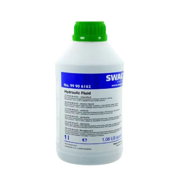 Жидкость гидравлическая 1л - минеральная (зеленая) swag central hydraulic fluid, mineral-based