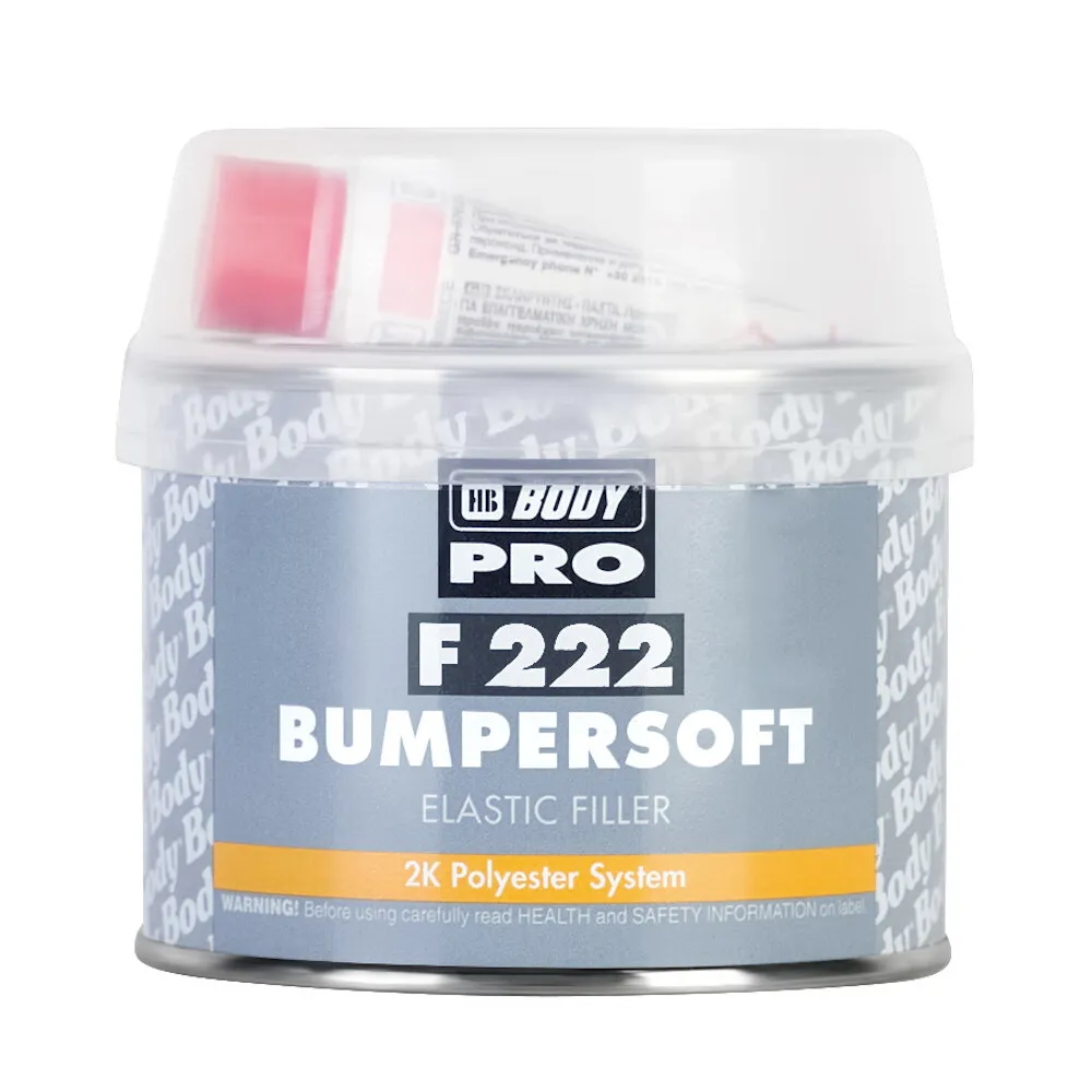 Шпатлевка 222 Bampersoft, 0,25кг BODY 2220000050