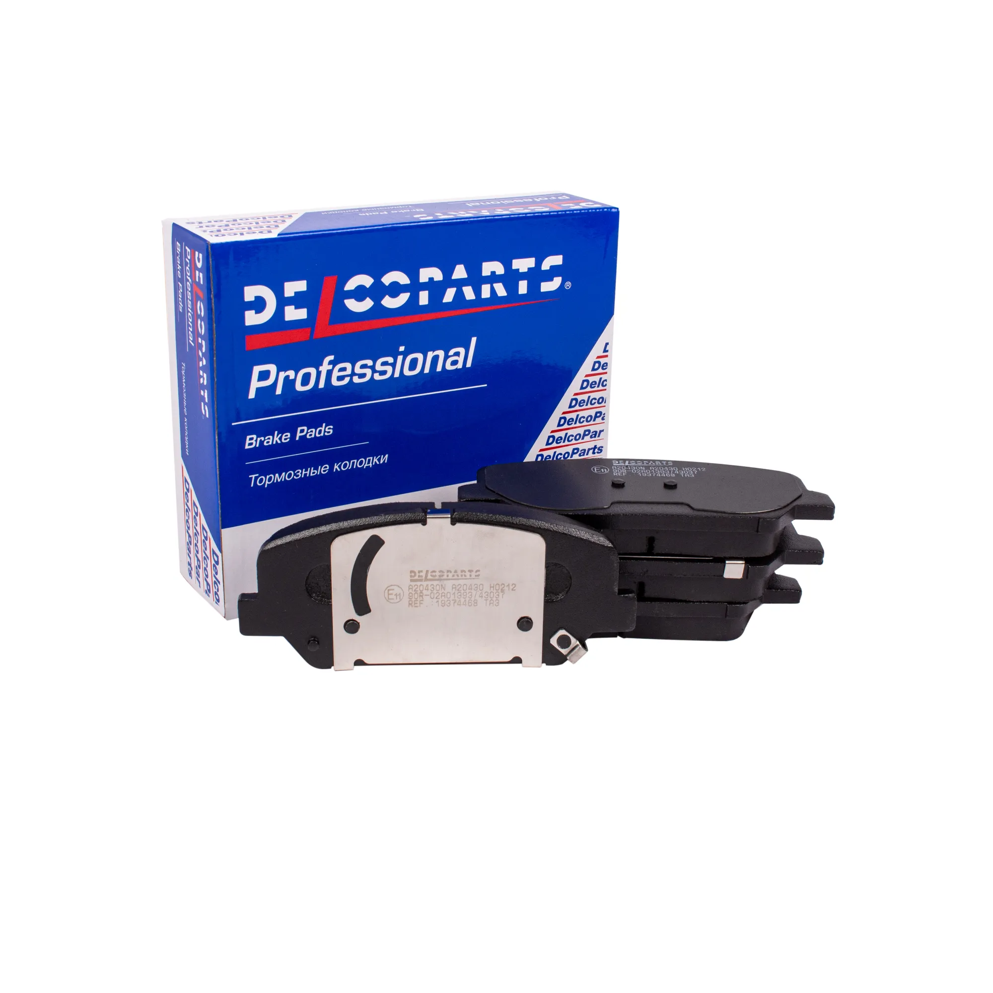 Колодки тормозные передние Hyundai I30, Kia CEED, CERATO DelcoParts 19374468