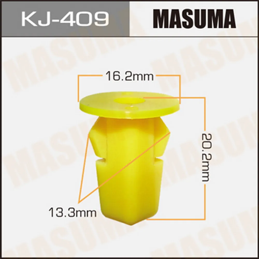 Клипса универс. KJ-409[уп.50] MASUMA KJ-409