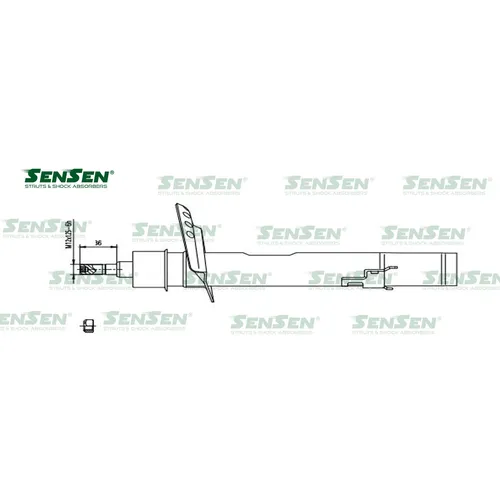 Аморт. зад. прав. газ Land Rover Freelander 2 (FA) SENSEN 42141493