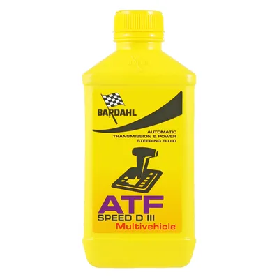 Масло трансмиссионное Bardahl ATF SPEED D III синтетическое 1 л 432040